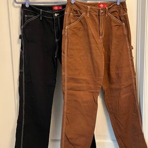 Dickies Black and Tan Cargo Pants